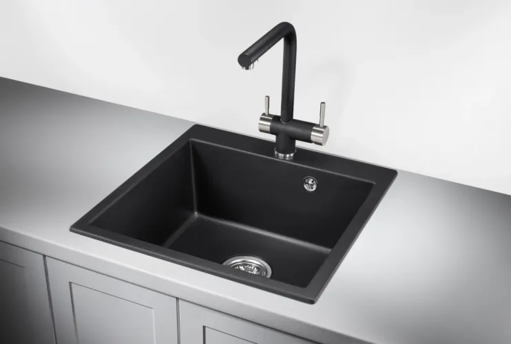 Кухонная мойка MODENA 50 NL 1B ANTHRACITE