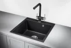 Кухонная мойка MODENA 50 NL 1B ANTHRACITE