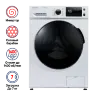 Стиральная машина c инвертором и паром MAUNFELD MFWM147WH