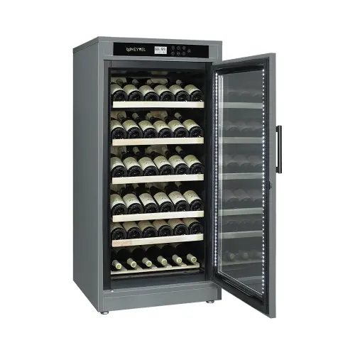 Винный шкаф Meyvel MV69-WG1-M (Серый Кварц)