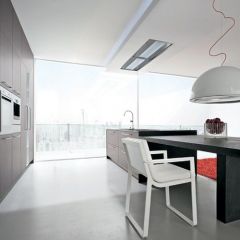 Белая потолочная вытяжка FALMEC NUVOLA ISOLA 140 WH 1400 мм без мотора