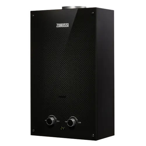 Колонка газовая Zanussi GWH 10 Fonte Glass Carbon
