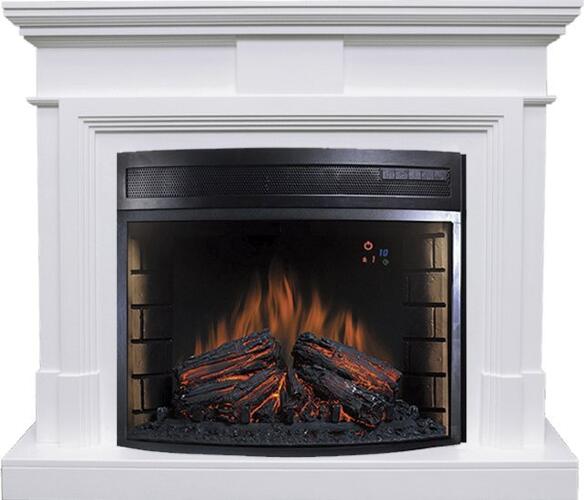 Каминокомплект Royal Flame Coventry белый с очагом Dioramic 28 LED FX