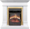 Каминокомплект Royal Flame California STD CRM (Разборный) с очагом Majestic FX Brass санд сноу