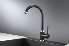 Кухонный смеситель RIAKI DEEP BLACK