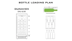 Винный шкаф Dunavox DAU-32.83SS