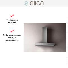 Вытяжка ELICA SPOT URBAN ZINC/A/90