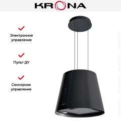 Вытяжка Krona HOLLY ISOLA 500 BLACK S
