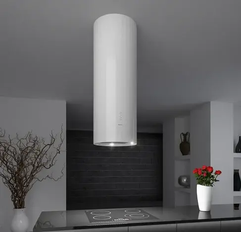 Белая островная вытяжка FALMEC POLAR ISOLA WHITE 350 мм
