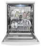 Посудомоечная машина узкая отдельностоящая MEFERI MDW6062WH FS LIGHT, 60 см, напольная, 12 комплектов посуды, 6 программ, 2 корзины, половинная загрузка, отсрочка, защита от протечек, внутренняя подсветка