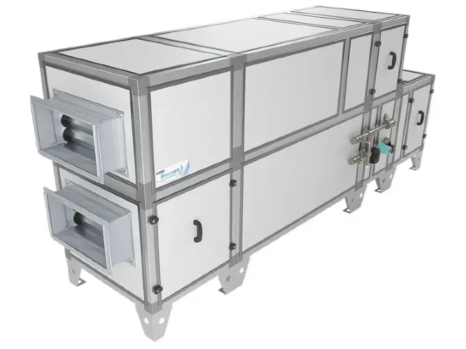 Приточно-вытяжная вентиляционная установка Breezart 6000 Aqua RP PB AC