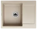 Кухонная мойка MODENA 1B1D BEIGE