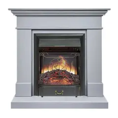Каминокомплект Royal Flame California STD CRM (Разборный) с очагом Majestic FX Black санд смоук