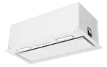 Вытяжка кухонная MEFERI INBOX60WH COMFORT PLUS, 60 см, встраиваемая, белая, производительность 1200 м3/ч, 3 скорости, низкий уровень шума, режимы отвод и рециркуляция, гарантия 3 года