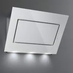 Белая настенная вытяжка FALMEC QUASAR GLASS WHITE 60 см со стеклом
