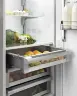 Встраиваемый холодильник/морозильник Total No Frost Bertazzoni, под навеску мебельных панелей, петли справа, шириной 75см