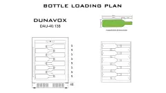 Винный шкаф Dunavox DAU-40.138SS