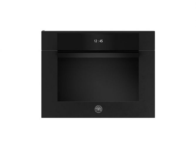 Компактный духовой шкаф Bertazzoni Modern, комбинированный с микроволновой печью, 60x45 см, карбонио
