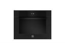 Компактный духовой шкаф Bertazzoni Modern, комбинированный с микроволновой печью, 60x45 см, карбонио