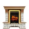Каминокомплект Royal Flame Pierre Luxe с очагом Fobos FX Brass