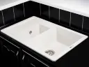Кухонная мойка MODENA 1,5B1D WHITE