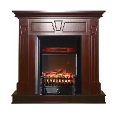 Каминокомплект Interflame Берта с очагом Fobos FX M Black махагон
