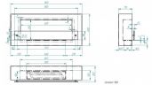 Биокамин напольный Zefire Constant 900