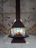 Панорамный подвесной камин CANDLE 123
