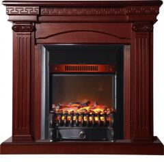Каминокомплект Interflame Афина махагон с очагом Fobos FX M Black