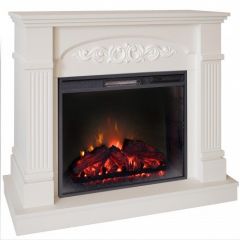 Каминокомплект RealFlame Cristina 25.5 WT c очагом Sparta LED