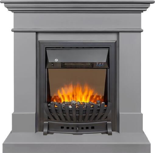 Каминокомплект Royal Flame California STD CRM (Разборный) с очагом Aspen Black санд грей