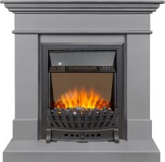 Каминокомплект Royal Flame California STD CRM (Разборный) с очагом Aspen Black санд грей