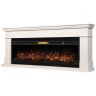 Каминокомплект Royal Thermo Aurora RTFP/P-AR60LS + портал Firelight California 60 IV молочный