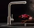 Смеситель PURE STEEL CORNE