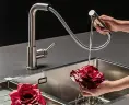 Смеситель PURE STEEL CORNE