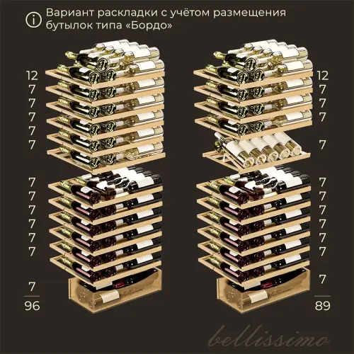 Винный шкаф Meyvel MV95-KBT2 (Узкий)