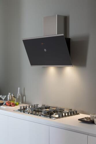 Вертикальная наклонная вытяжка Bertazzoni серии Modern 700 м3/час, 90 см