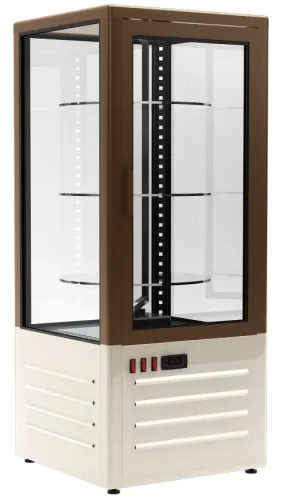 Шкаф среднетемпературный Carboma D4 VM 120-2, R120Cвр 1015-0102, бежево-коричневый