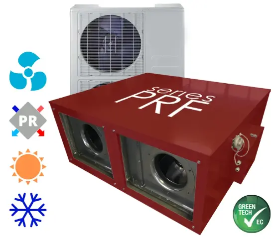 Приточно-вытяжная вентиляционная установка MIRAVENT PRF 3300 W (с водяным калорифером)