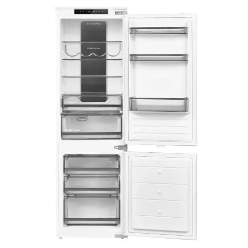 Встраиваемый холодильник NO FROST с инвертором MAUNFELD MBF17754NFWHGR LUX Inverter