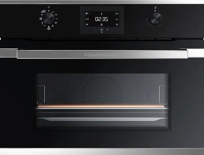 Компактный духовой шкаф Kuppersbusch CBP 6332.0 S6 Black Steel