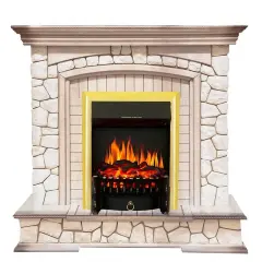 Каминокомплект Royal Flame Preston с очагом Fobos FX Brass