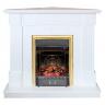 Каминокомплект RealFlame Andrea Corner с очагом Majestic Lux Brass S