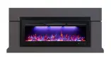 Каминокомплект Interflame Гранд с очагом FreeSpace 55 LED FX QZ графит