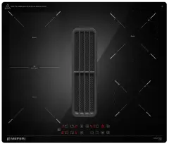Варочная панель индукционная с вытяжкой MEFERI XSMART60BK ULTRA