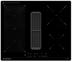 Варочная панель индукционная с вытяжкой MEFERI XSMART60BK ULTRA