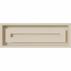 Решетка WIND Бежевая 17х49