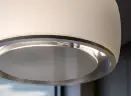 Белая островная вытяжка FALMEC SOFFIO IS.58 WHITE SATIN GLASS 580 мм цвет матовый белый
