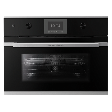 Компактный духовой шкаф с микроволнами Kuppersbusch CBM 6350.0 S1 Stainless Steel