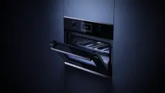 Компактный духовой шкаф с паром Kuppersbusch CBD 6340.0 S1 Stainless Steel